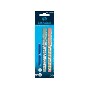Set stilou + roller Schneider Voice + 2 rezerve/blister
