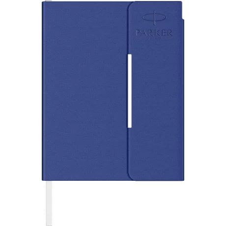 Notes B6 tip mapa inscriptionata Parker blue