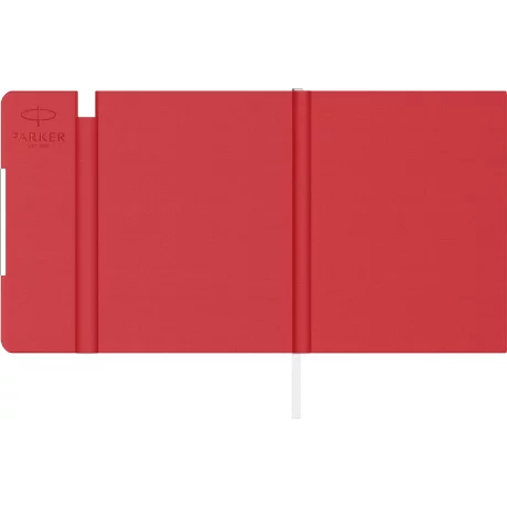 Notes B6 tip mapa inscriptionata Parker red