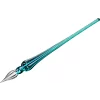 Toc Caligrafic Round Glass Pen Emerald