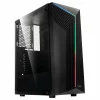 CARCASA  SPACER - gaming, Middle Tower, ATX, fara sursa  black SPCS-GC-WARRIOR
