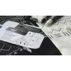 Markere pentru textile Opak Black&amp;White Kreul, 4 buc/set