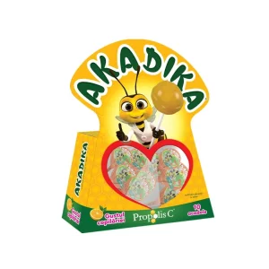 Multivitamine Akadika Propolis C Portocală 10 buc/cut