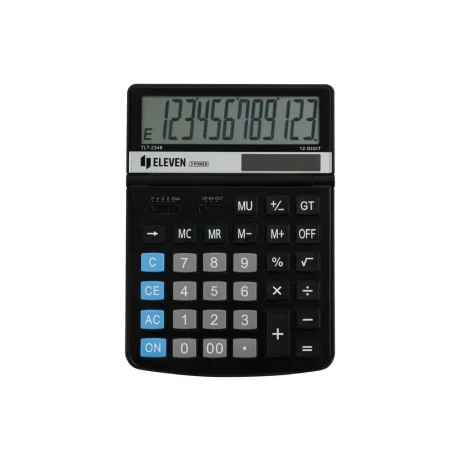Calculator de birou 12 digiți, 197 x 140 x 26 mm, ecran rabatabil Eleven TLT2348