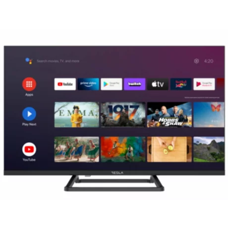 Televizor Tesla Android TV 11, DLED 43E635BFS, 109 cm, FHDDVB-T/T2/C/S/S2, 300cd/m2, VESA 200x200mm