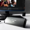 SSD. extern ADATA SE760, 256GB, 2.5 inch, USB 3.2 Type-C, negru, ASE760-256GU32G2BK