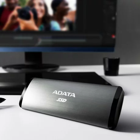 SSD. extern ADATA SE760, 256GB, 2.5 inch, USB 3.2 Type-C, negru, ASE760-256GU32G2BK