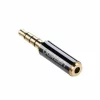 ADAPTOR audio Ugreen, 3.5 mm jack (T) la 2.5 mm (M), aurit 20502