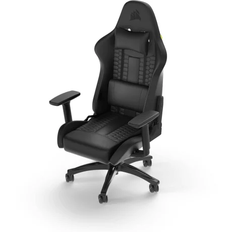 Scaun Corsair TC100 RELAXED, Piele, Tetiera, Negru CF-9010050-WW