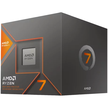 Procesor AMD Desktop Ryzen 7 8C/16T 8700F (4.1GHz/5.0GHz,24MB,65W,AM5) box, with Wraith Stealth Cooler