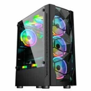 Carcasa Desktop 1STPLAYER Gaming DK-D4 BLACK
