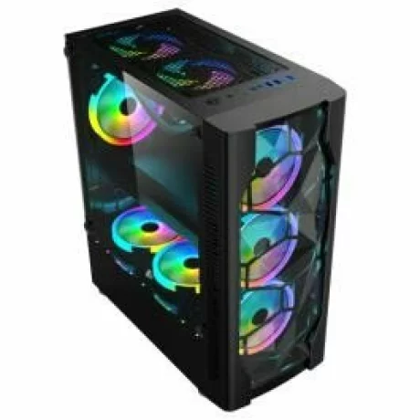 Carcasa Desktop 1STPLAYER Gaming DK-D4 BLACK