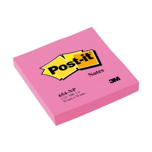 Notes adeziv neon, 76 x 76 mm, 100 file, Post-it