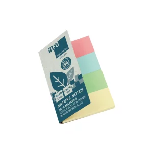 PageMarker reciclat 20 x 50 mm 160 file Nature Info Notes 4 culori/set