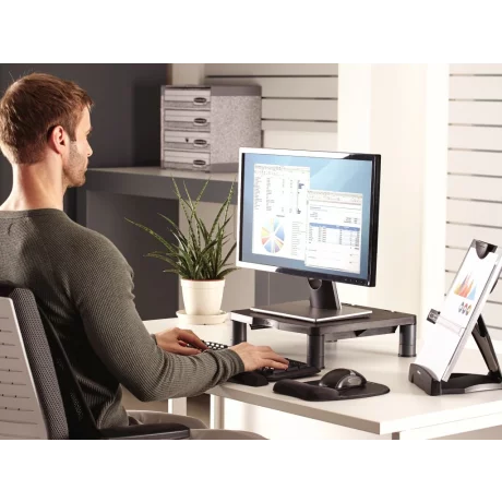 Suport ergonomic pentru monitor standard Fellowes