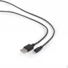 CABLU alimentare si date GEMBIRD, pt. smartphone, USB 2.0 (T) la Lightning (T), 1m, negru, &quot;CC-USB2-AMLM-1M&quot; (timbru verde 0.08 lei)