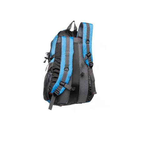 RUCSAC SPACER, pt. notebook de max. 15.6&quot;, 2 compartimente, buzunar frontal x 2, buzunar lateral x 2,  nylon, albastru/gri, &quot;Rio&quot;,  &quot;SPB-RIO-BLUE&quot;