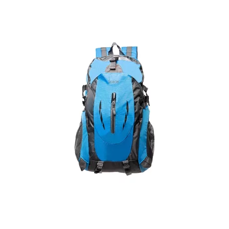 RUCSAC SPACER, pt. notebook de max. 15.6&quot;, 2 compartimente, buzunar frontal x 2, buzunar lateral x 2,  nylon, albastru/gri, &quot;Rio&quot;,  &quot;SPB-RIO-BLUE&quot;