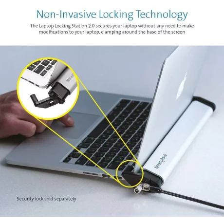 STATIE securitate KENSINGTON pt. notebook, reglare pt.11&quot;-15.6&quot;, blocare neinvaziva, protectie la zgarieturi, acces liber la porturi, &quot;MicroSaver 2.0&quot; &quot;K64451WW&quot;