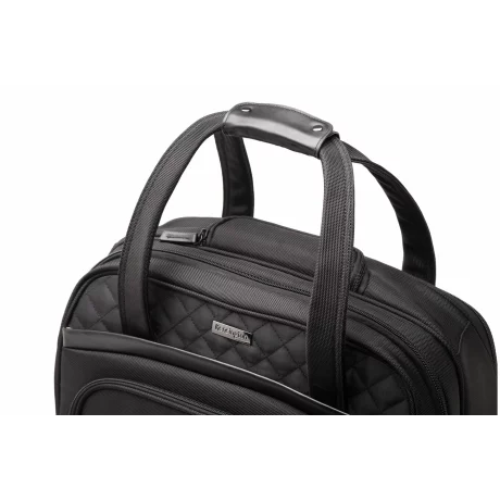 TROLLER KENSINGTON, pt. notebook de max. 15.6&quot;, 2 compartimente, buzunar frontal, waterproof,  poliester, negru, &quot;Contour&quot;,  &quot;K60380WW&quot;