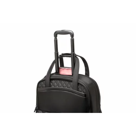 TROLLER KENSINGTON, pt. notebook de max. 15.6&quot;, 2 compartimente, buzunar frontal, waterproof,  poliester, negru, &quot;Contour&quot;,  &quot;K60380WW&quot;