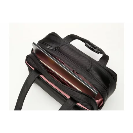 TROLLER KENSINGTON, pt. notebook de max. 15.6&quot;, 2 compartimente, buzunar frontal, waterproof,  poliester, negru, &quot;Contour&quot;,  &quot;K60380WW&quot;