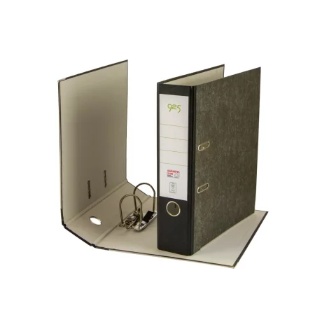 Biblioraft A4 80 mm carton marmorat FSC 925