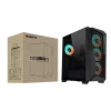 Carcasa GIGABYTE C301 GLASS V2 Mid Tower ARGB NEGRU
