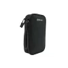 Geantă Tellur pentru organizare cabluri și accesorii, 21 x 12,5 x 6 cm, poliester, negru