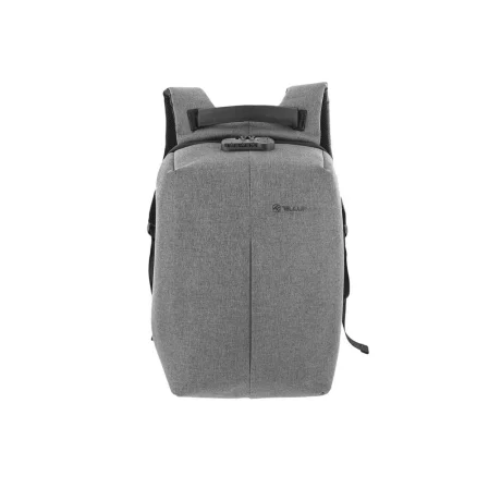 Rucsac laptop Tellur Antifurt V2, cu port USB, 15.6&quot;, gri