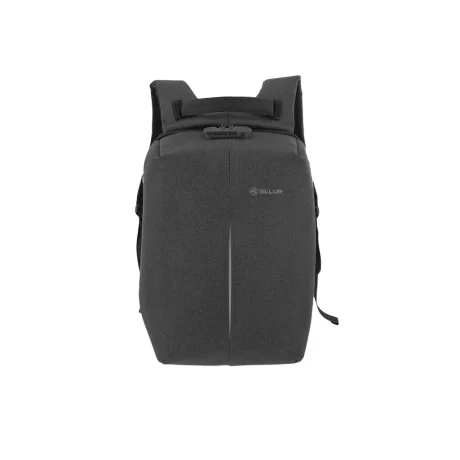 Rucsac laptop Tellur Antifurt V2, cu port USB, 15.6&quot;, negru