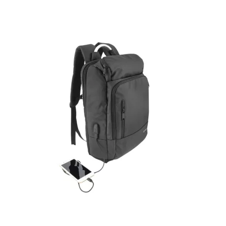 Rucsac laptop Tellur Business L, cu port USB, 17.3&quot;, negru