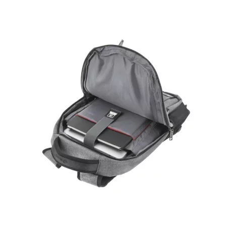 Rucsac laptop Tellur Companion, cu port USB, 15.6&quot;, gri