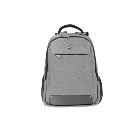 Rucsac laptop Tellur Companion, cu port USB, 15.6&quot;, gri