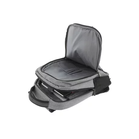 Rucsac laptop Tellur Companion, cu port USB, 15.6&quot;, gri