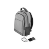 Rucsac laptop Tellur Companion, cu port USB, 15.6&quot;, gri