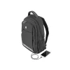 Rucsac laptop Tellur Companion, cu port USB, 15.6&quot;, negru