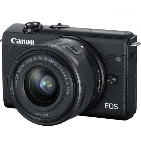 CAMERA FOTO EOS M200 BK KIT EF-M 15-45