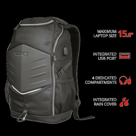 Trust GXT 1255 Outlaw Backpack Black 15&quot;