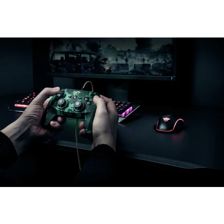Trust GXT 540C Yula Wired Gamepad camo
