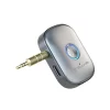 Adaptor Bluetooth 5.3 Tellur, receiver audio cu port AUX 3.5 mm, gri