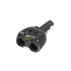 Adaptor splitter Tellur 2 prize brichetă auto, 2 x USB, Type-C, negru