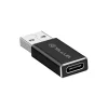 Adaptor Tellur USB-A (tată) la USB-C (mamă), aluminiu