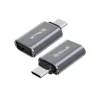 Adaptor Tellur USB-C (tată) la USB-A (mamă), 10Gbps, 3A, aluminiu