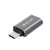 Adaptor Tellur USB-C (tată) la USB-A (mamă), 10Gbps, 3A, aluminiu