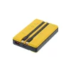 Baterie externă Tellur 10000mAh, USB-C + Lightning cabluri incorporate, QC3.0, PD, galben