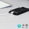 Baterie externă Tellur 5000mAh, PD20W, compatibil MagSafe, gri