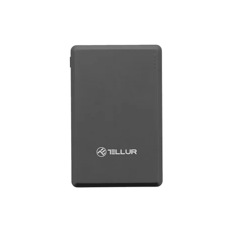 Baterie externă Tellur 5000mAh, PD20W, compatibil MagSafe, gri