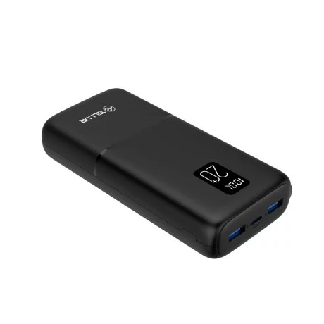 Baterie externă Tellur Boost Pro PD202 20000mAh 2xQC3.0 22.5W + PD 20W, LCD display, negru