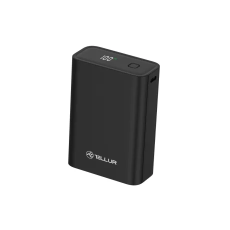 Baterie externă Tellur Compact Pro PD702 20000mAh QC3.0 22.5W + PD20W, LCD display, negru